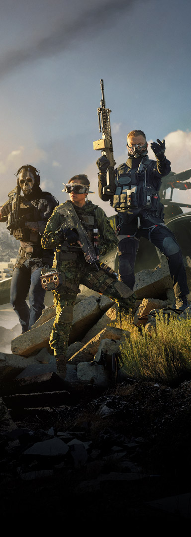 《Call of Duty: Warzone》角色群
